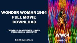 Read more about the article Wonder Woman 1984 Full Movie Download in Hindi Filmy4wap, Filmywap, Filmyzilla, Filmygod