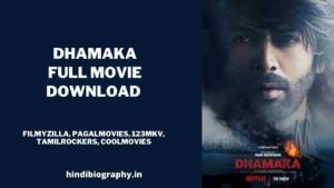 Read more about the article [Download] Dhamaka Full Movie in 480p & 720p leaked by 123mkv, Pagalworld, Filmyzilla, Filmymeet