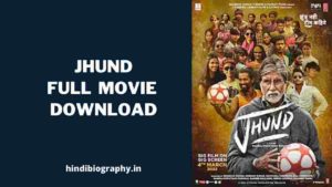 Read more about the article [Download] Jhund Full Movie 720p & 1080p Leaked Filmyzilla, Filmywap, 123mkv, Movierulz